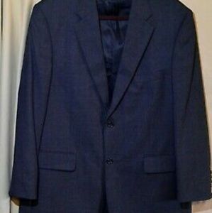 Pronto Uomo Men Sport Coat Dark Gray Wool 43 Regul